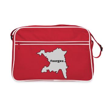 AG Aargau - Sac Retro - rouge/blanc - Devant
