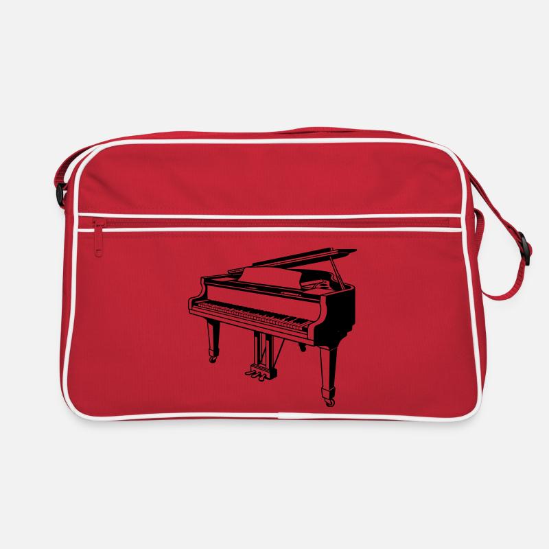 piano grand piano Retro Bag