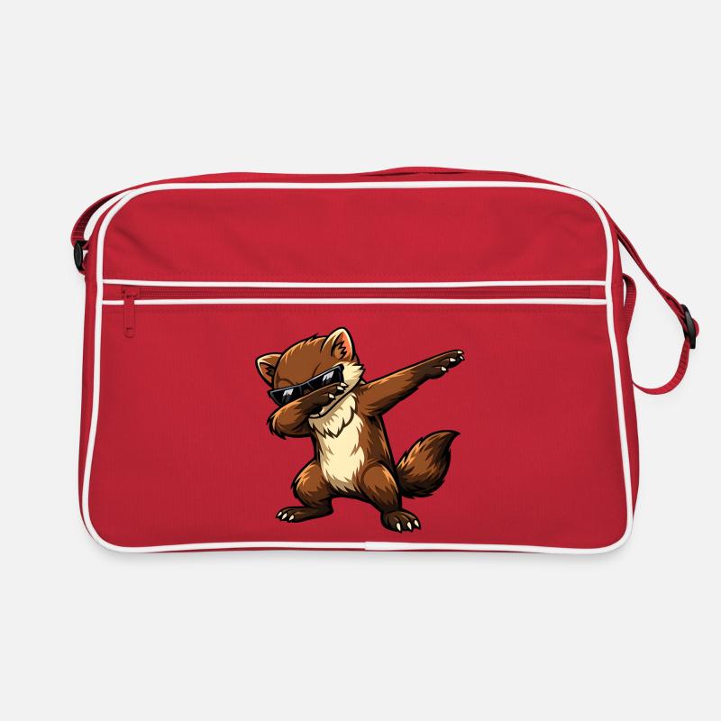 Dabbing Marder Retro Tasche