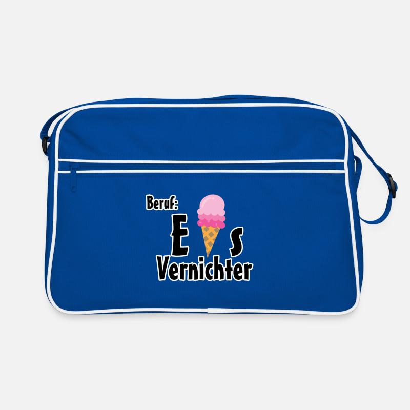Beruf - Eisvernichter Geschenk Eis Sommer Retro Tasche