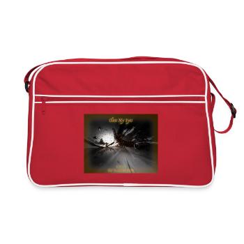 Fermer les yeux par Mark Noone - Sac Retro - rouge/blanc - Devant