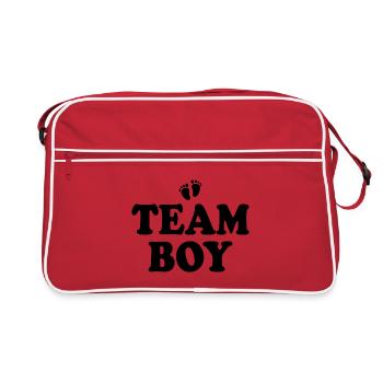 Team boy - Sac Retro - rouge/blanc - Devant