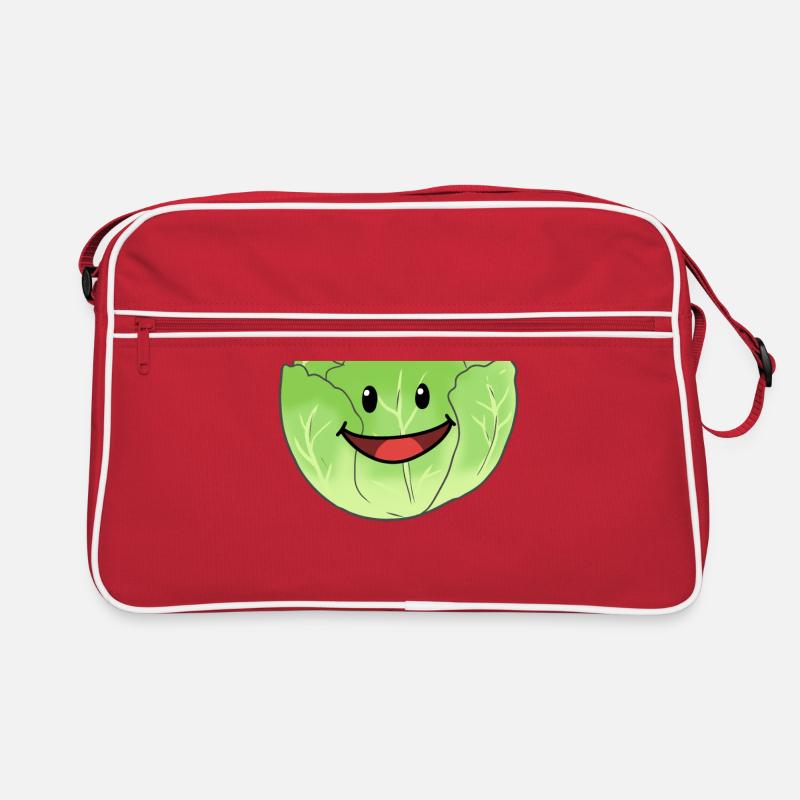 Chou blanc Légume Tête de chou Chou Nourriture Végétalien Sac Retro