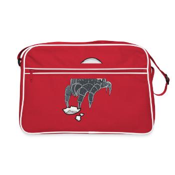 Mite Vermin Pest Eggshell Fantasy Egg - Retro Bag - red/white - Front