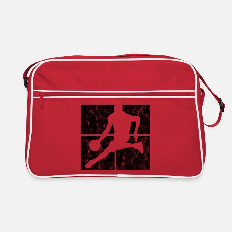 Basket basket basketteur basketteur Sac Retro