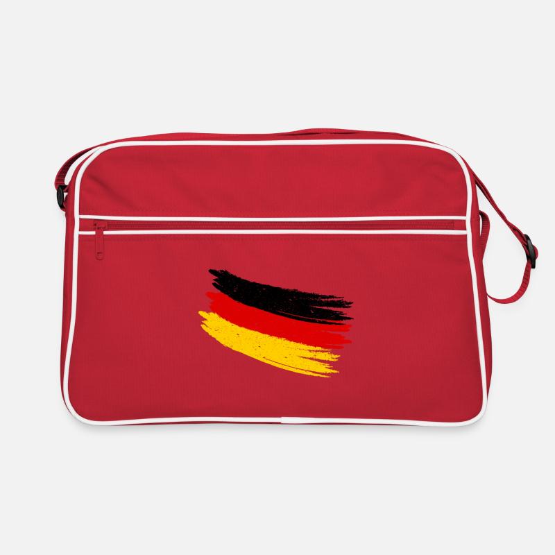 German German Flag German Flag Vintage Retro Bag
