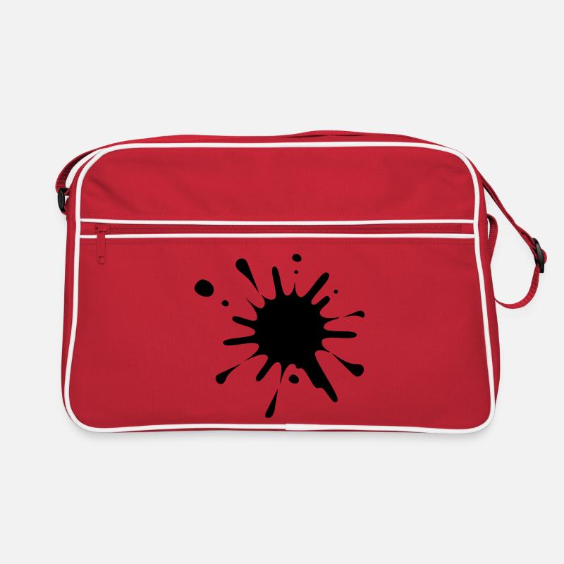 Paint Splash Image* Retro Bag