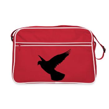 Pigeon pigeon - Sac Retro - rouge/blanc - Devant