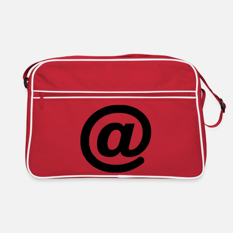 Am Schildersymbol Retro Tasche