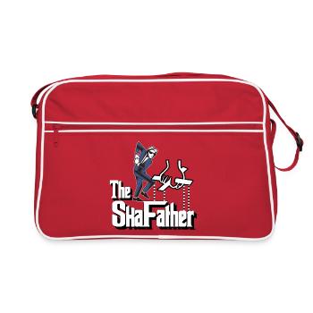 le père ska nouveau - Sac Retro - rouge/blanc - Devant