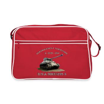 DEBARQUEMENT NORMANDIE Louis RUNEMBERG © Adagp - Sac Retro - rouge/blanc - Devant