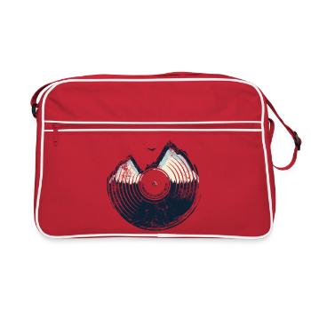 Echo Ridge Mountain Vinyl - Retro Bag - red/white - Front