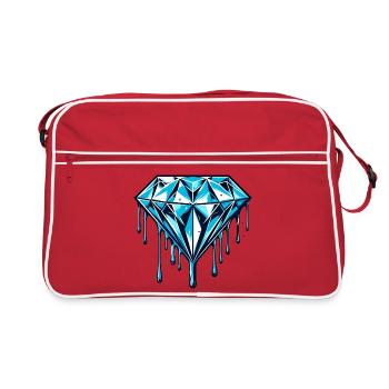 Diamant - Sac Retro - rouge/blanc - Devant