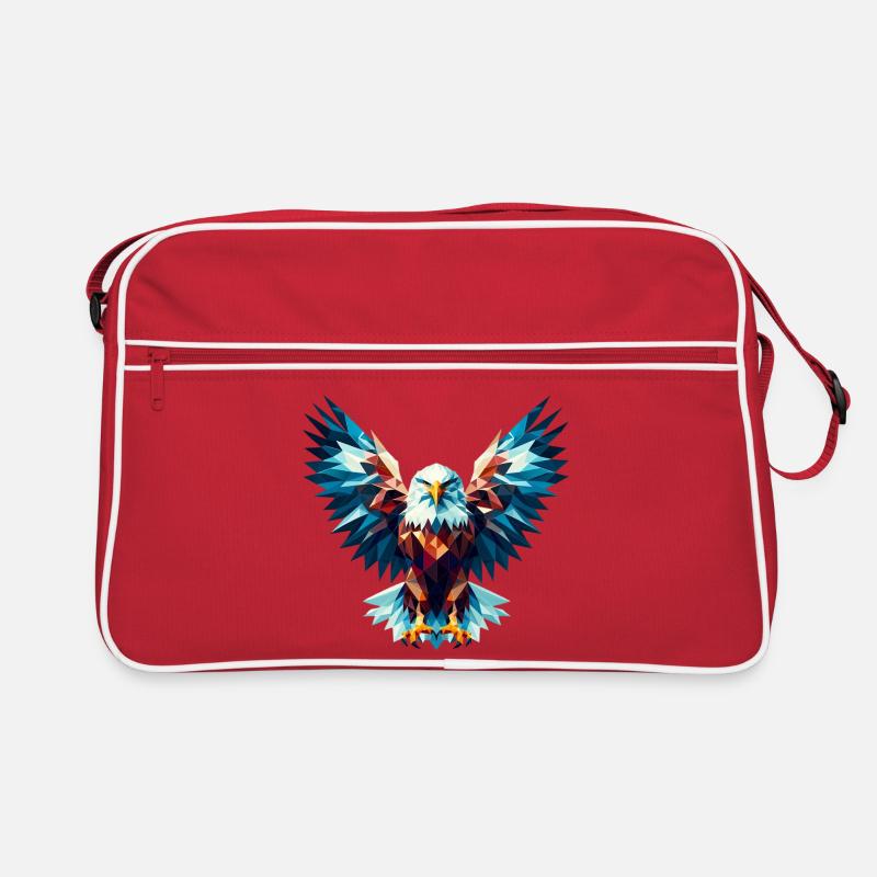 Polygonal Eagle Retro Bag