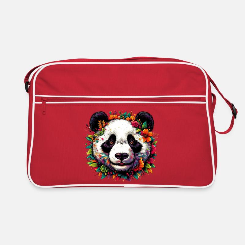 Panda Retro Tasche