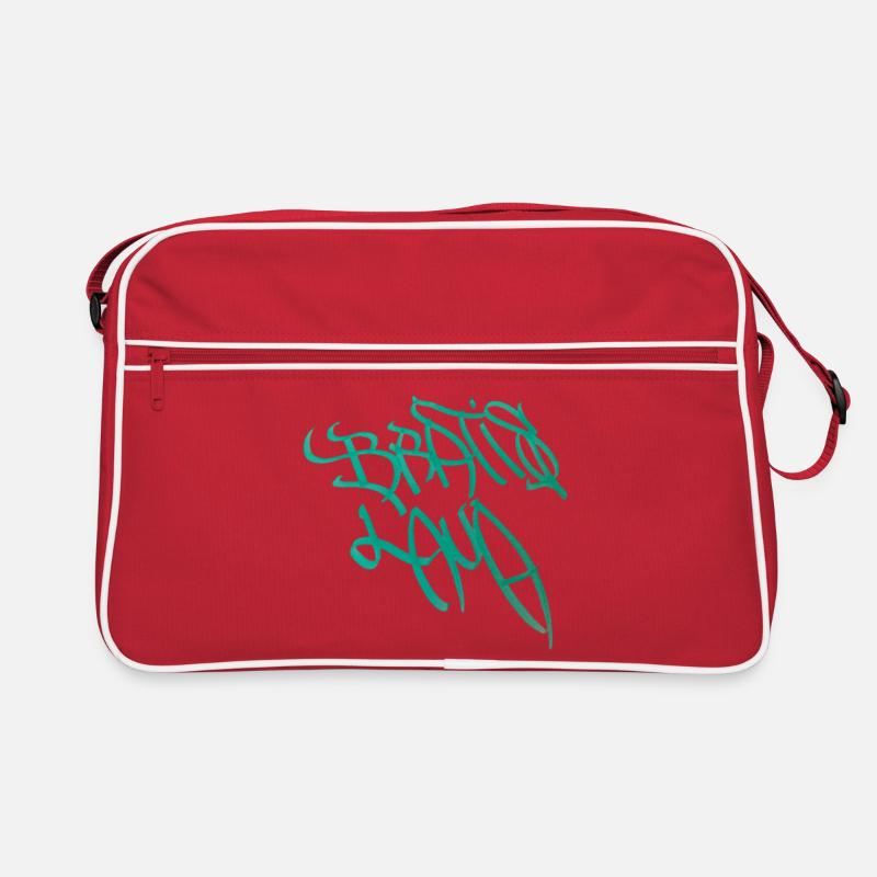 Graffiti calligraphy design Bratislava Retro Bag