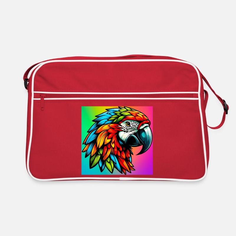 perroquet Sac Retro