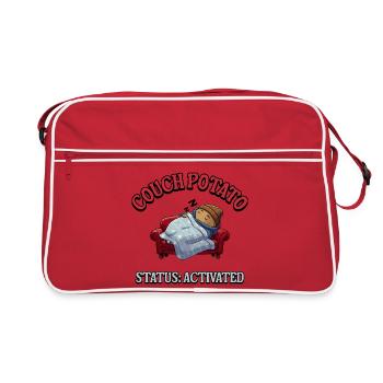 Larve - Sac Retro - rouge/blanc - Devant