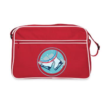Duo Speed Skate Skates - Retro Bag - red/white - Front