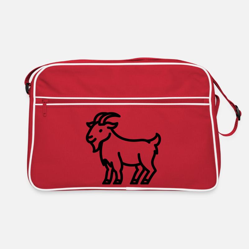 Ziege Retro Tasche