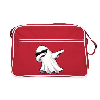 Dab Ghost - Sac Retro - rouge/blanc - Devant
