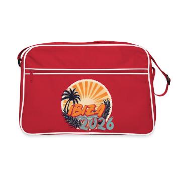 Ibiza 2026 - Sac Retro - rouge/blanc - Devant