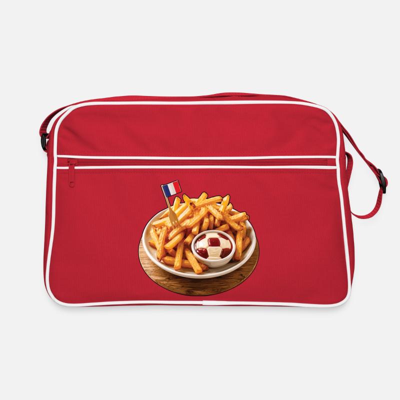Frites foot et soirée de match Sac Retro