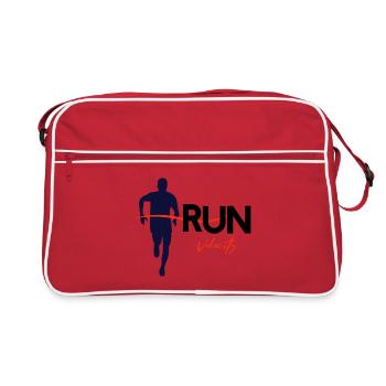 Run - Retro Bag - red/white - Front
