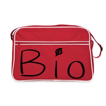 Organic - Retro Bag - red/white - Front