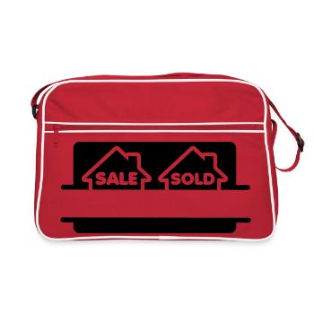 Ventes vendues - Sac Retro - rouge/blanc - Devant