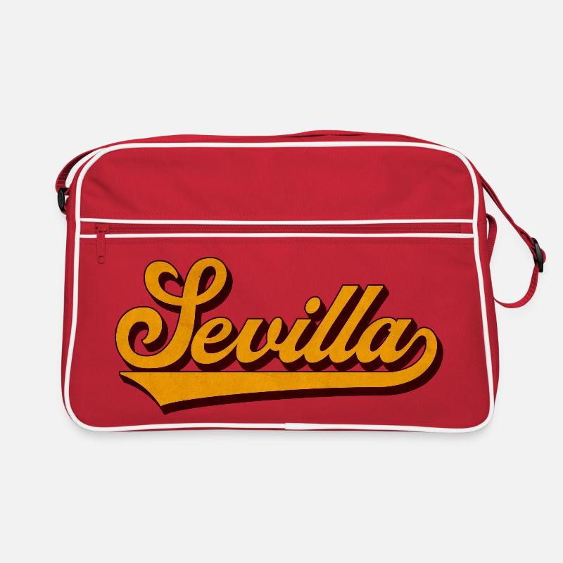 Sevilla Retro Script Yellow Retro Bag