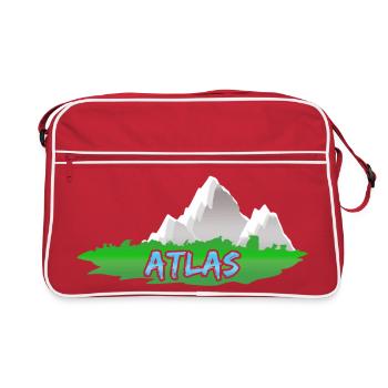 Design - Retro Bag - red/white - Front