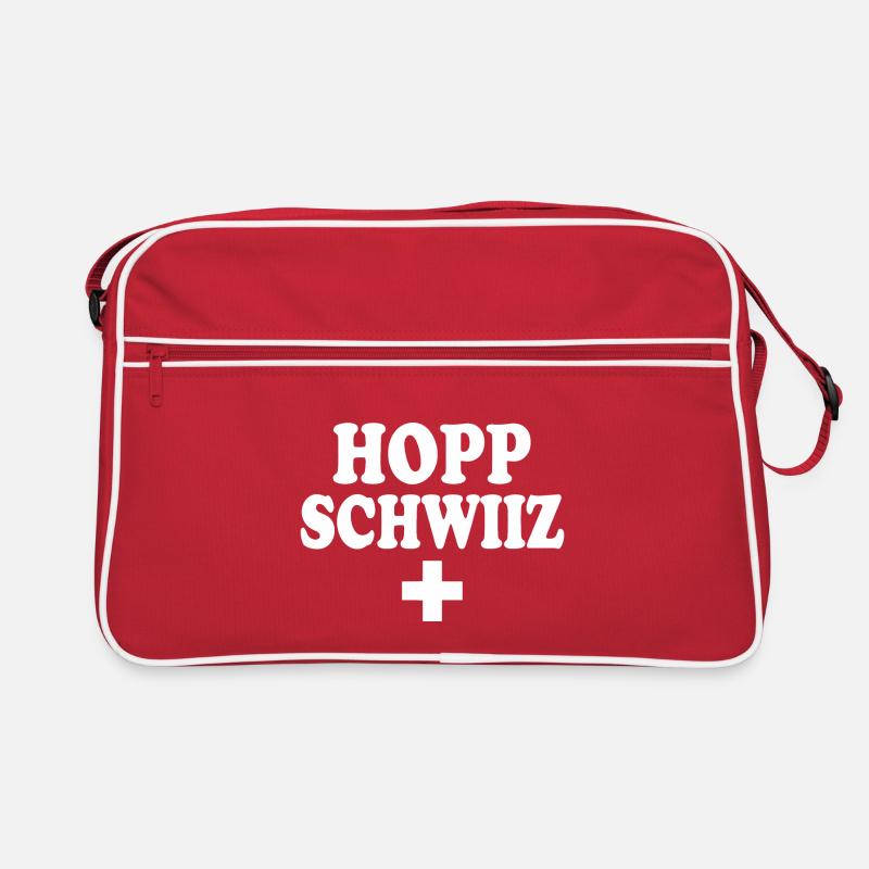 Hopp schwiiz Retro Tasche