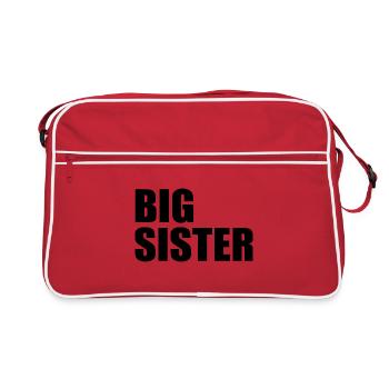 Big sister - Sac Retro - rouge/blanc - Devant