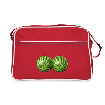 Pastèques - Sac Retro - rouge/blanc - Devant