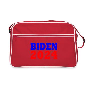 Joe biden 2024 - Sac Retro - rouge/blanc - Devant