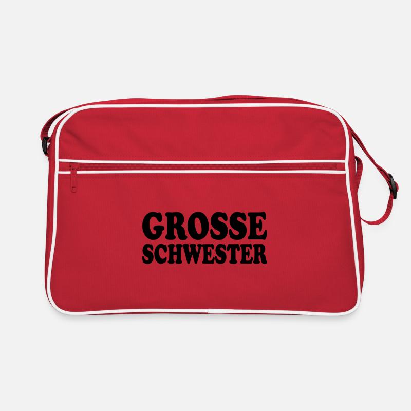 Grosse schwester Retro Tasche