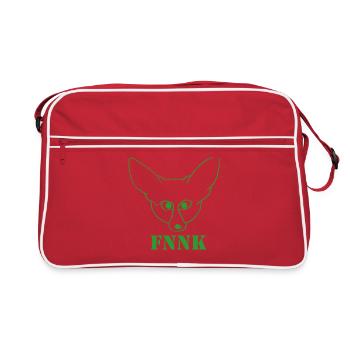 FNNK vert - Sac Retro - rouge/blanc - Devant