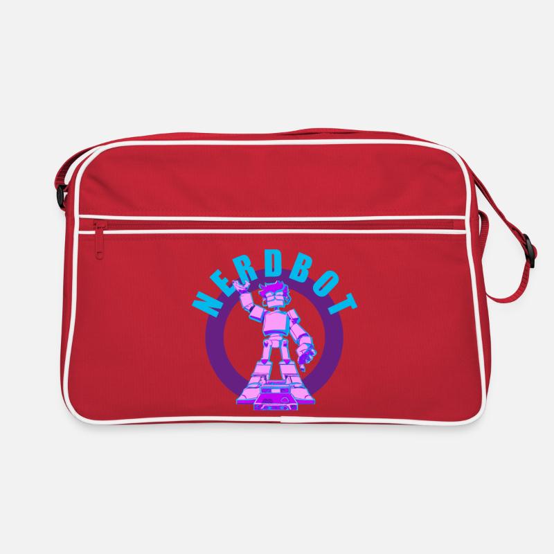 NERDY forever - Nerdbot Retro Tasche