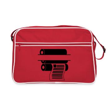 Printing logo 2 - Retro Bag - red/white - Front