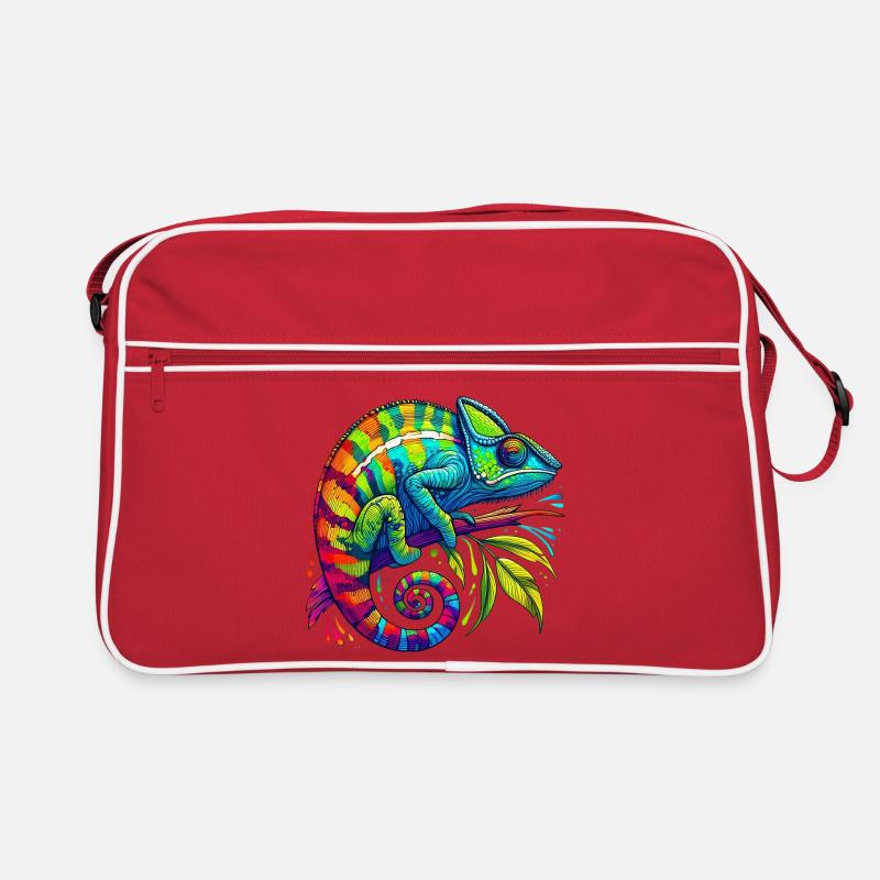 Caméléon Sac Retro