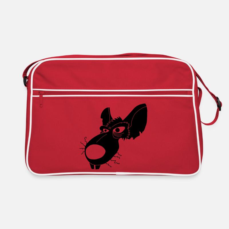 Black Sewer Rat Retro Bag