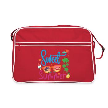 Sweet Summer - Retro Bag - red/white - Front