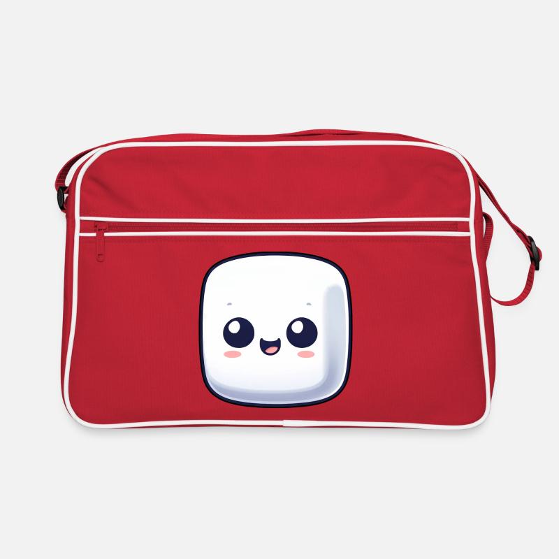 Süßer Marshmallow Zucker Comic Retro Tasche