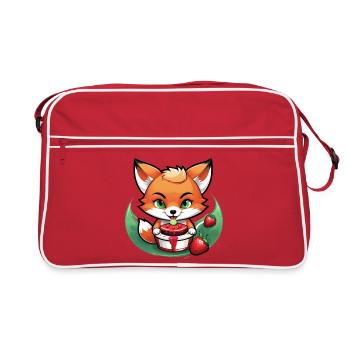 Foxy Strawberry Cake - Retro Bag - red/white - Front