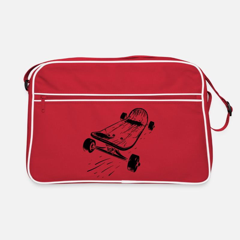 Skateboard Retro Tasche