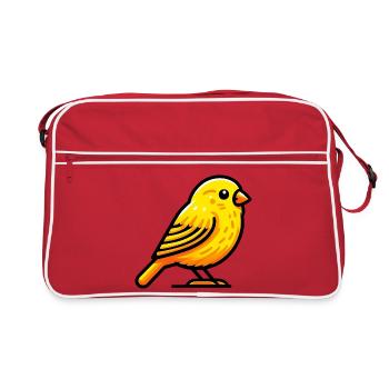 Canary - Retro Bag - red/white - Front