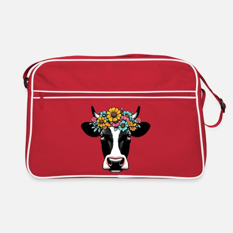 Kuh Retro Tasche