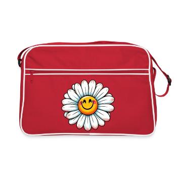 Pâquerette - Sac Retro - rouge/blanc - Devant