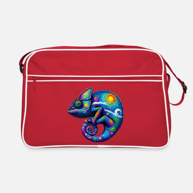 Caméléon Sac Retro